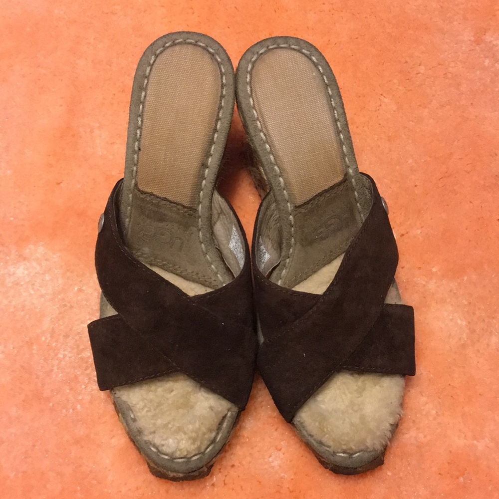 UGG woman’s wedge sandals